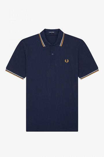 Dark Grey Fred Perry M12 Men's Polo Shirts | PH 1373XYUF